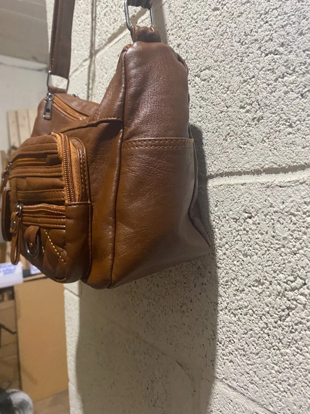 brown crossbody bag